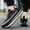 Men's Spring and Autumn Low Top Trendy Versatile Thick Soled Sports Shoes Lace Up Anti Slip High Quality Casual Shoes Tenis 2025