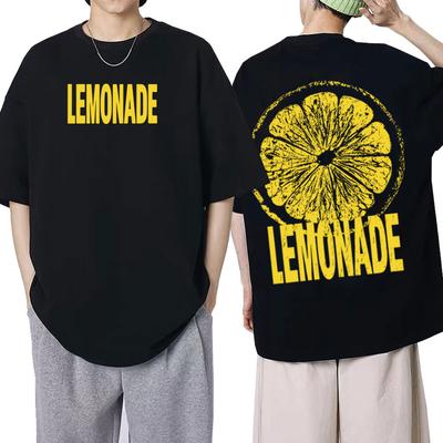 Луи Томлинсон Lemonade Tour 2026 Мерч Винтажная Футболка Мужская Летняя Мода Футболки Оверсайз Хлопок Эстетичные модные Футболки