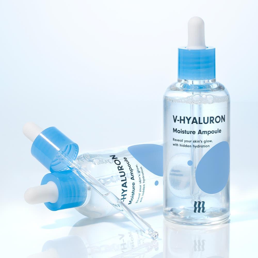 MERZY V Hyaluronic Acid Calming Vegan Ampoule Hydrating Soothing 100ml Facial Care Essence