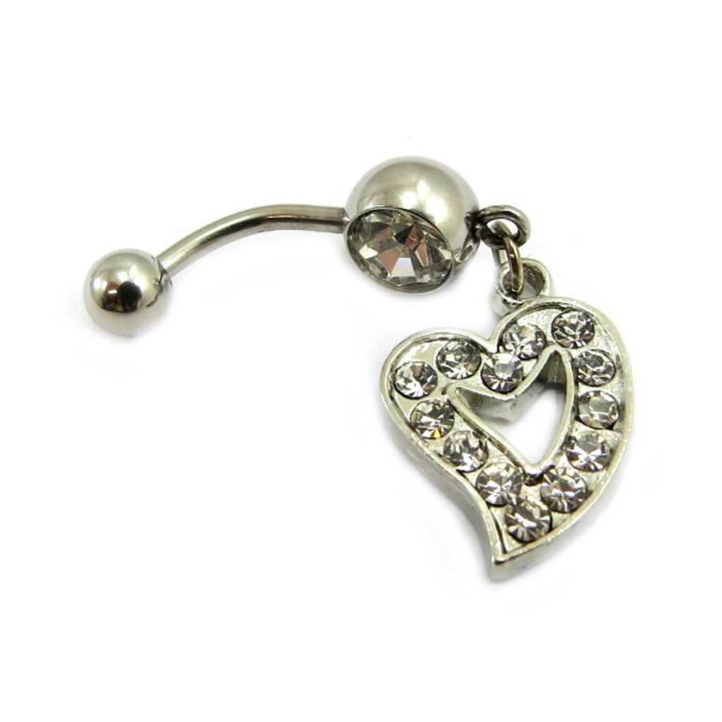 Les Trésors De Lily [E5317] - Пирсинг «Love», белый