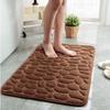 Non Slip Mat Bathroom Bath Mat Cobblestone Embossed Mat In Bathtub Floor Rug Shower Room Doormat Memory Foam Cobblestone Mat