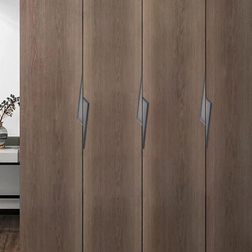 Светлая роскошь Ручки для ящиков шкафа Удлиненная мебельная фурнитура Модные ручки для шкафа Дом