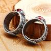 Амулет удачи, богатства, регулируемое открытое кольцо, буддийские украшения, подарки, мужские и женские кольца, металлические кольца