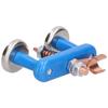 Magnetic Welding Support Blue Sturdy Durable Strong Suction Convenient Operation Welding Magnet Head