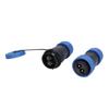 Aviation Plug Socket IP68 Waterproof Solderless Male Female Pair Connector 250V 45A LP28