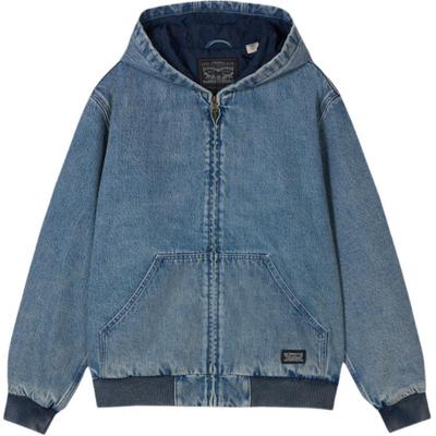 Levis American Vintage Поношенная Повседневная Толстовка на Молнии Мужские куртки 005MY-0000