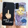For Realme X7 Pro X7Pro Case Back Cover Soft Silicone Black Pink Funda For Oppo Realme X 7 X7 Pro X7Pro Phone Case Bumper Coque
