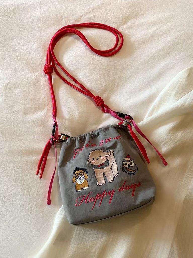 Chio2Nd Mori Youhui Сумка-ведро Женская Illustrator Super Fire Сумка через плечо с рисунком из мультфильма