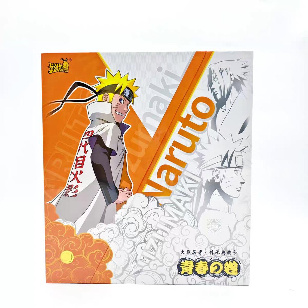 Anime Genuine Naruto The Scroll of Youth Rare SP Card Brick Ninja World Collection Card Kids Toy Game Gift