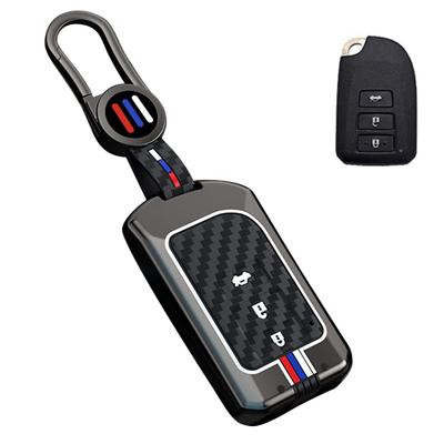 Чехол для ключа для Toyota, Чехол для смарт-ключа, Крышка для ключа, Цинковый сплав, Силикон, Специально для Toyota