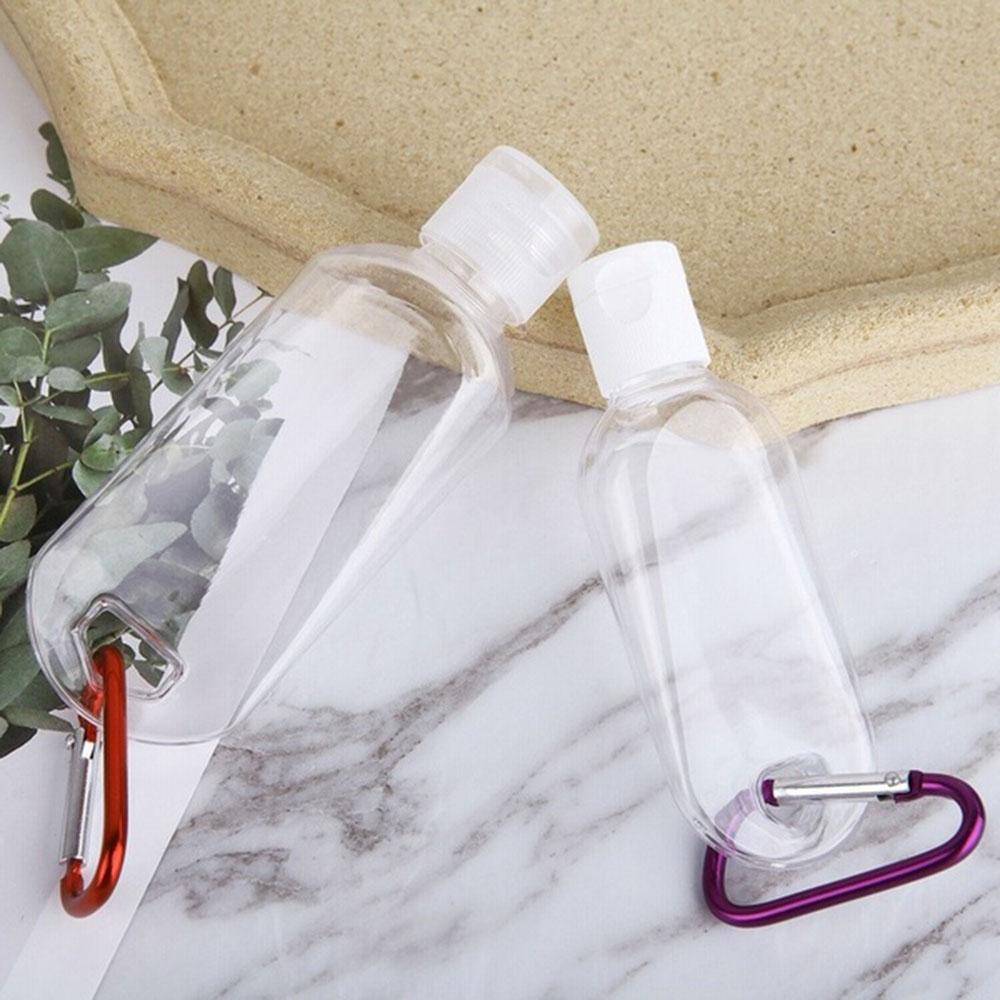 With Hook Plastic With Key Ring Spray bottle Hand soap Bottle Cosmetic Container Refillable Bottle