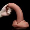 Silica Gel Super Skin Silicone Realistic Dildo Soft Suction Cup Big Huge Strapon Penis Dick Adults Sex Toys for Women Female Masturbator