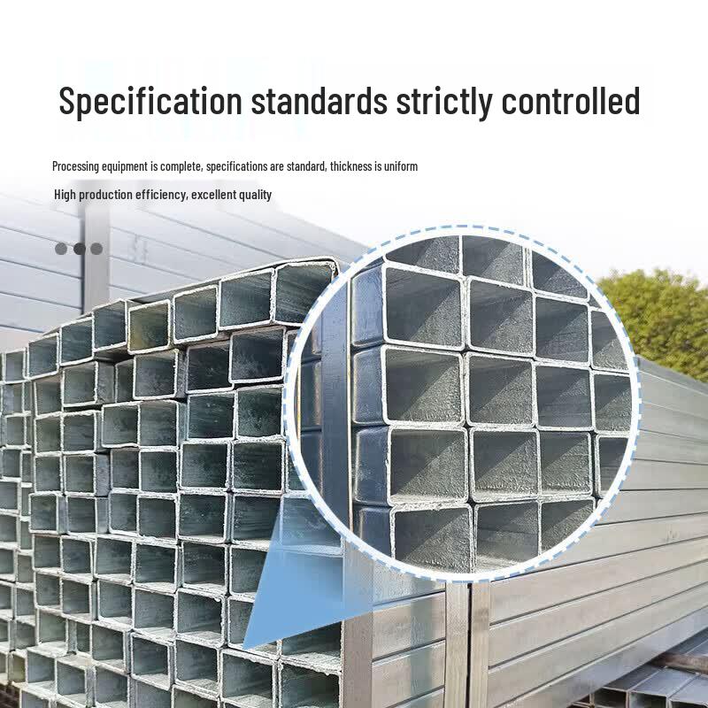 Cold Galvanized Welded Rectangular Steel Tube
