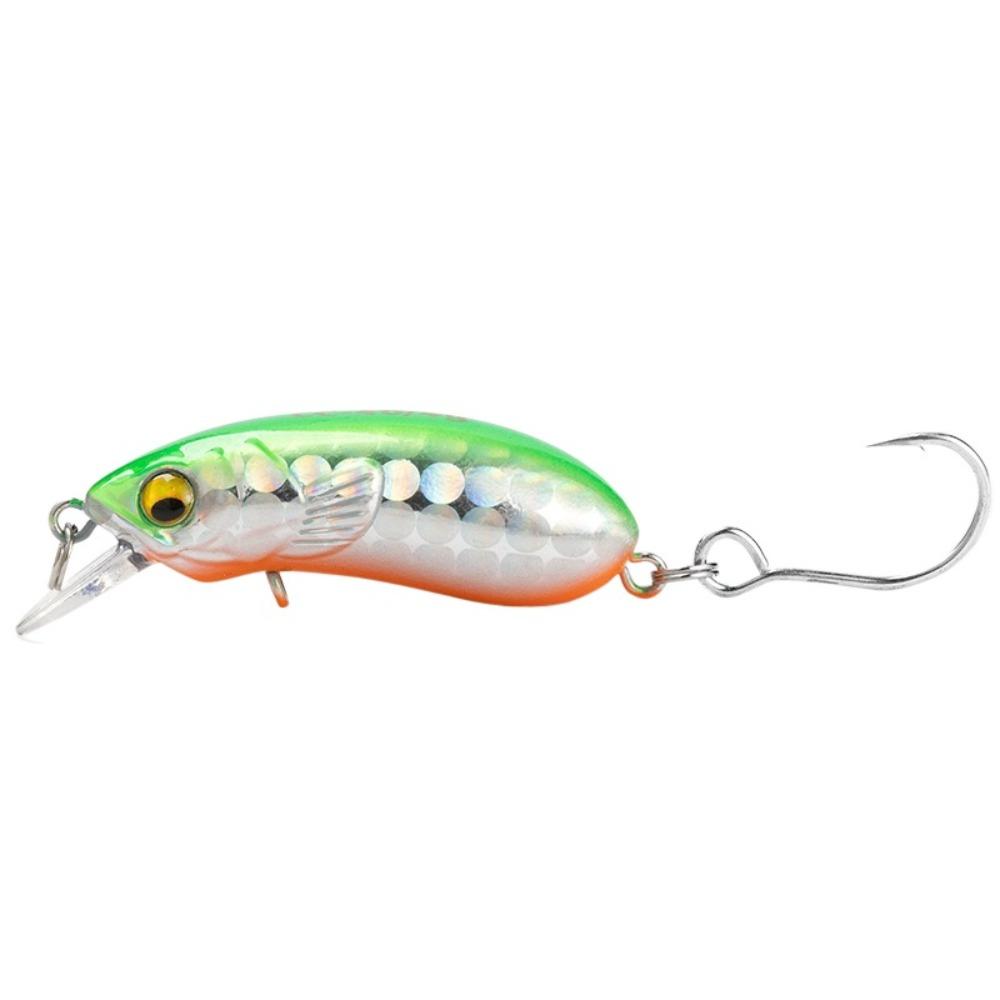 4cm 4.6cm Floating Minnow Baits PVC Fishing Soft Lures 10 Colors Artificial Lures Fishing Jig Lure Fishing Accessories Outdoor