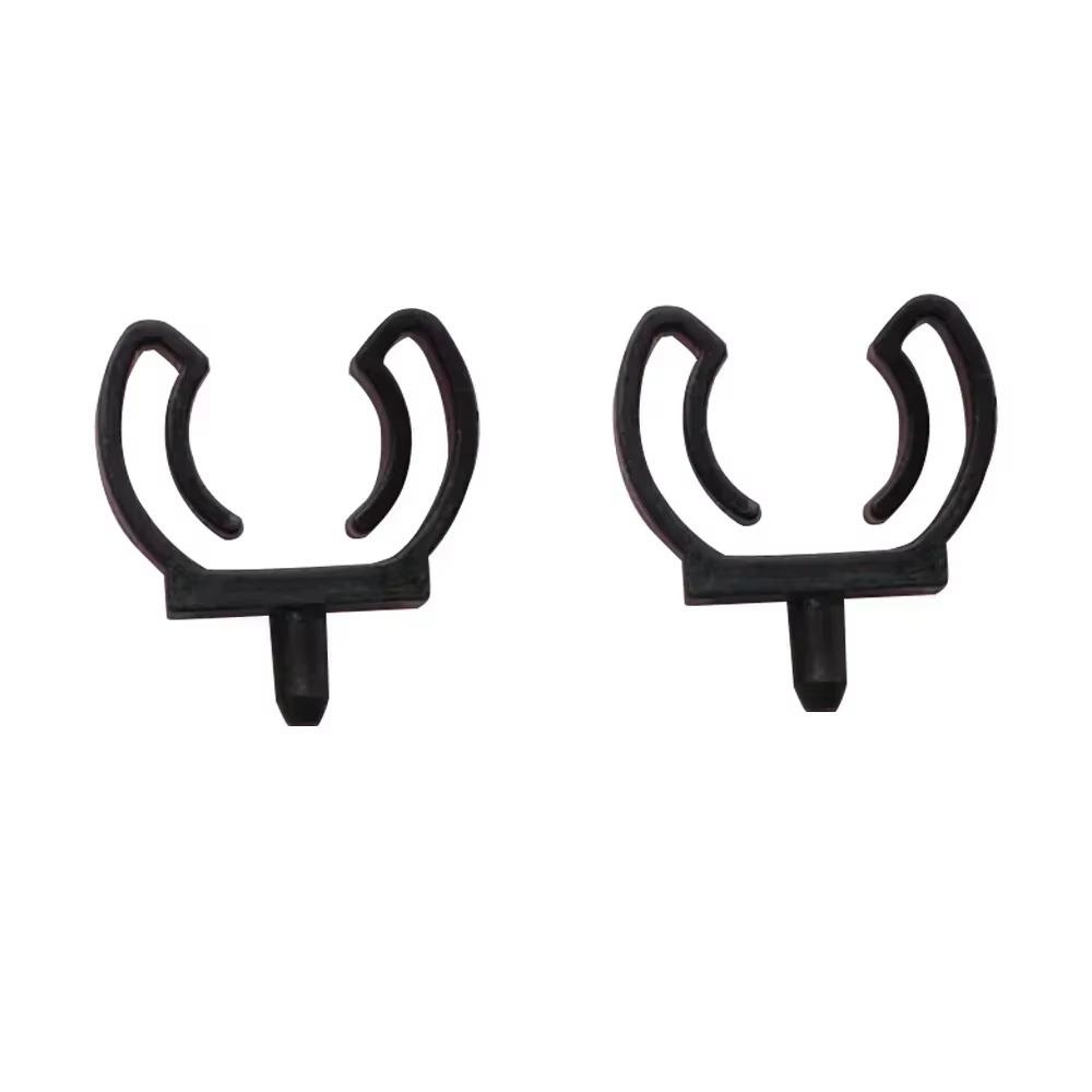 2x For VW Golf Mk1 Mk2 Mk3 Mk4 Mk5 Mk6 Mk7 Mk8 1974 1975 1976 - 2024 Glove Box Organizer Lock Pencil Tray Clips Rivets Black New