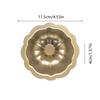 1Pcs 4Inch Mini Cake Pan Nonstick Fluted Baking Mold Carbon Steel Flower Shape Tube Pan For Brownie Cupcake Pudding Muffin