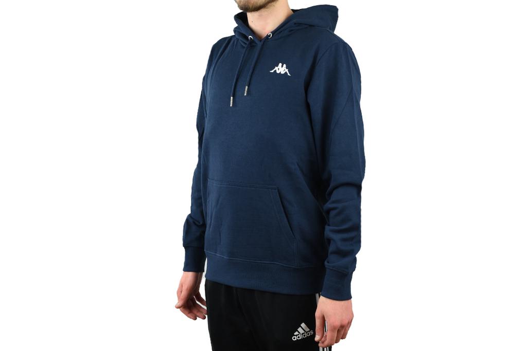 Kappa Мужская темно-синяя толстовка с капюшоном Vend