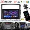2 Din автомобильный радиоприемник Carplay Android Auto для Mitsubishi Pajero 4 V80 V90 2006 -2014 мультимедийный проигрыватель GPS стерео аудио головное устройство DSP