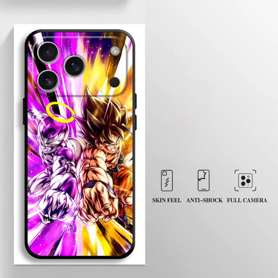 Аниме D-ragonS B-allS Чехол для телефона для iPhone 17 Pro Max 16 13 Mini 7 8 12 14 15 Plus 11 XS XR SE Air
