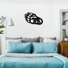 Bear Paw Wall Decoration Metal Wall Decor Modern Wall Decor Living Room Bedroom Decor Sticker Mural Hanging Wall Art