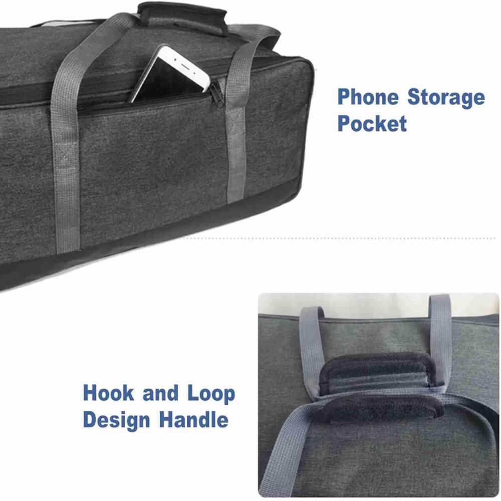 33L Camping Gear Tote Durable Storage Bag Practical Kitchen Organizer Stove And Pots