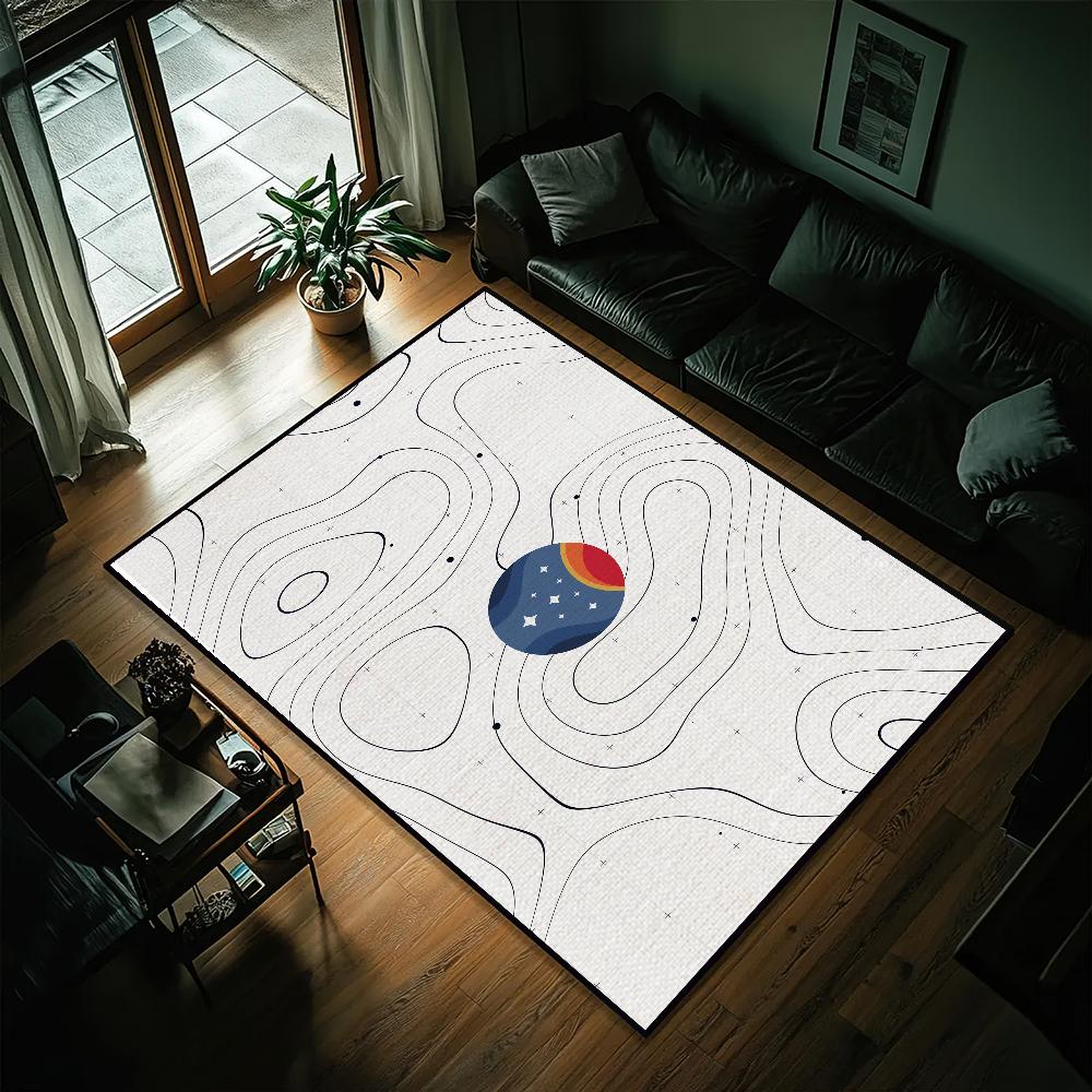 Game Starfields Small Carpet Bedside Kitchen Bath Living Home House Bedroom Floor Mat Doormat Rug Decoration