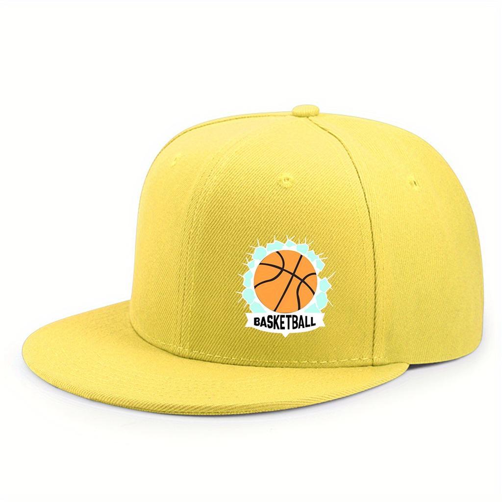 Баскетбольная Графическая Кепка Snapback Полиэстер Плоский Козырек Хип-Хоп Кепка для Унисекс Повседневная Уличная Одежда