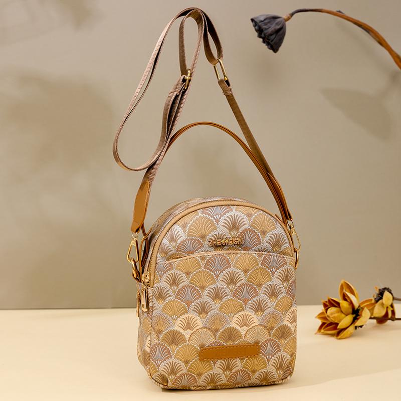 Кошелек для монет, женская сумка через плечо, сумка для мобильного телефона, маленькая квадратная сумка, многослойная сумка