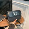 Fashion Bag Women's 2025 Summer New Texture Foreign Style Bow Small Square Bag Casual Personality Shoulder Messenger Bag