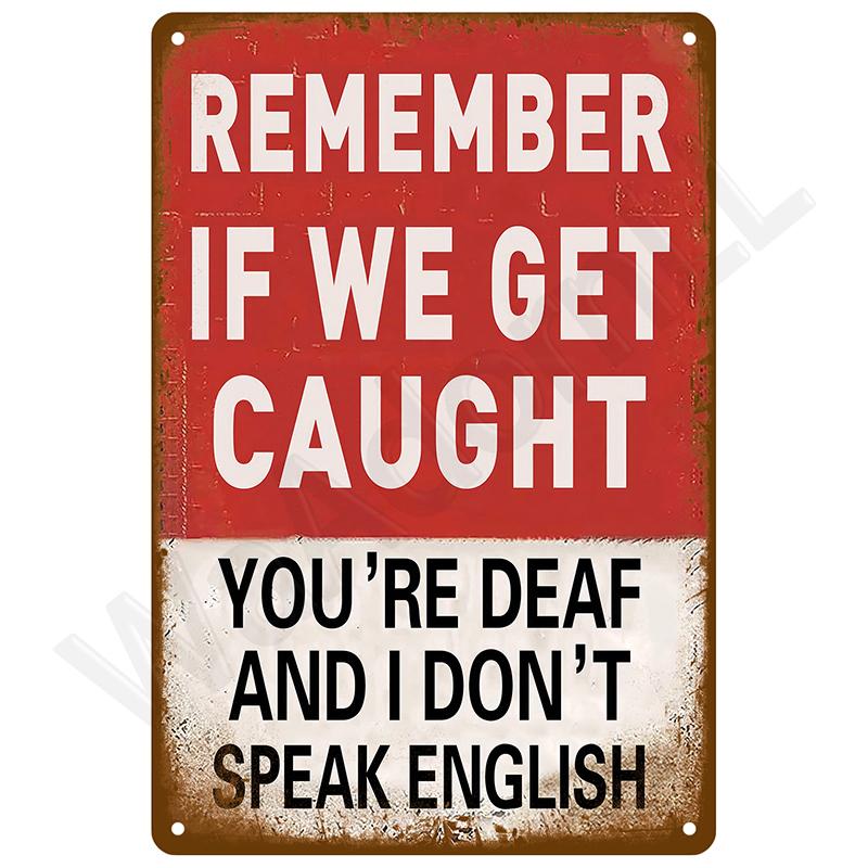 Ретро Жестяная Табличка Винтажные Металлические Знаки Тарелки Постеры Интерьер Дома Ванная Комната Настенное Искусство Мурал Эстетика Комнаты Домашний Декор Украшения