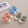2025 весна и осень детские туфли для мальчика-одноклассника, мультяшные туфли для малышей, нескользящие, дышащая сетка, мягкая подошва, детские туфли 2025