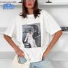 Handsome Women Printed T-shirt 100% Cotton T-shirt Commute Women's Clothing Summer Fashion Casual Comfy Short Sleeve Streetwear