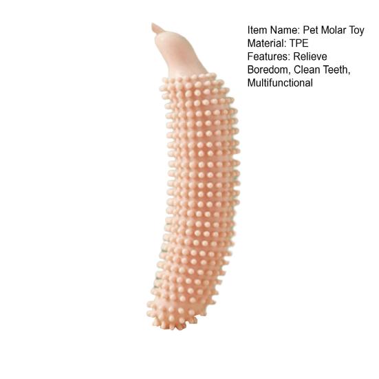 Игрушка для жевания собак, хорошая прочность, привлекательная, интерактивная, снимает скуку, чистит зубы, устойчива к укусам, TPE, огуречная палочка, игрушка для прорезывания зубов для домашних животных, товары для домашних животных