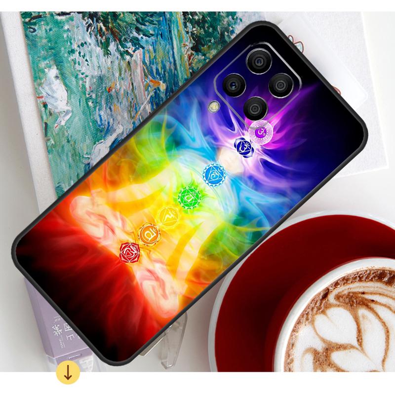 Mandala Chakra Yoga Case For Samsung Galaxy M11 M14 M34 M54 M31 M13 M53 M51 M12 M32 M52 M16 M36 M56 M15 M35 M55