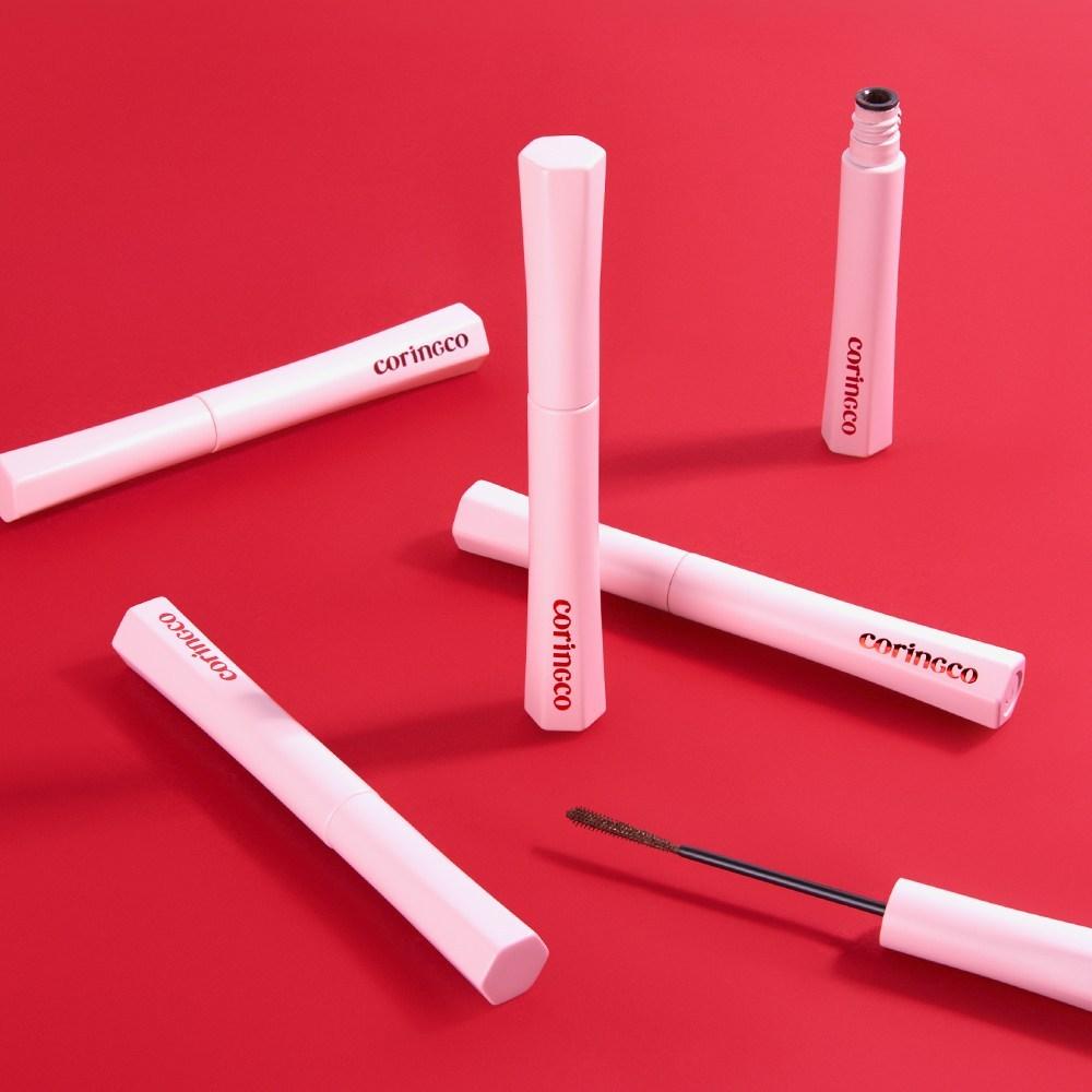 Coringco Makkara Skinny Mascara / Waterproof Volume Long & Curl, #01 Deep Black, 1 Pc.