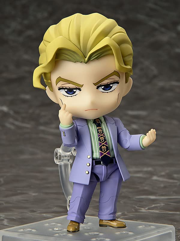 Medicos Развлечения Nendoroid TV Аниме Bizarre Adventure Diamond is Yoshikage Kira Пластиковая раскрашенная подвижная фигурка "JoJo's Unbreakable" Немасштабируемая