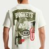 Men's Nike T Shirts Men's Ecru Crew Neck