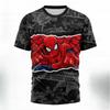 Мужская 3D футболка с изображением супергероя Marvel Человека-Паука Для повседневного летнего использования Быстросохнущая Дышащая Удобная Одежда С Коротким Рукавом