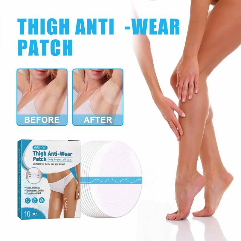 10PCS Anti Chafing Sticker Paste Inner Thigh Anti Wear Patch Anti Friction Thigh Pads Disposable Self Adhesive Invisible Thigh Patch