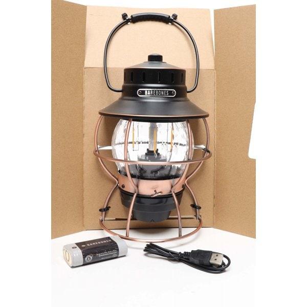            Barebones Living 20230010007000 [Barebones Living Rail Road Lamp Led Antique Bronze]