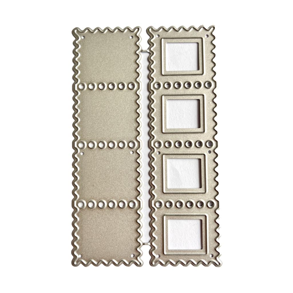 Квадратная рамка, высечки, тиснение, трафареты, шаблон, фоторамка, металлические трафареты для изготовления карт «сделай сам», скрапбукинг