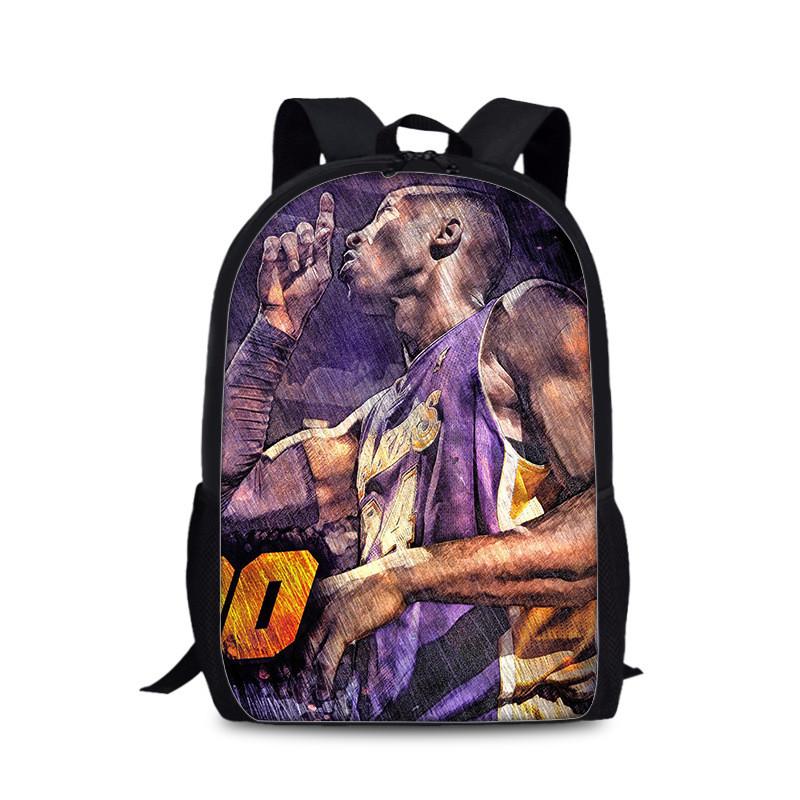 Школьный рюкзак Kobe Bryant из нейлона для повседневного использования и занятий спортом