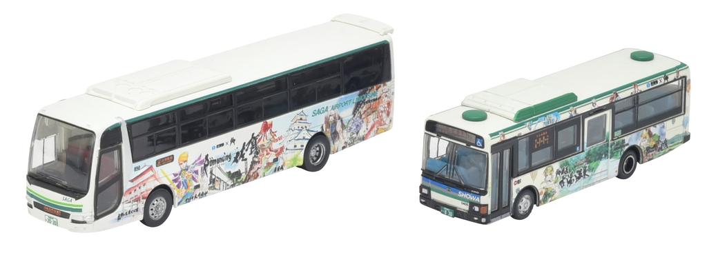 TOMYTEC The Bath Collection SaGa Bath Bath Showa Bus Saga City Transportation Bureau Набор из 2 предметов для диорамы B