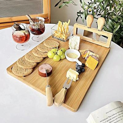 Доска для подачи сыра Термостойкое мясное блюдо Поднос для закусок Шарcuterie Блюдо для сыра для конфет Закусок Десерта Фруктов Для кухни в помещении