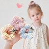 Heart-Printed Flower Scrunchies Ornament Hair Rope New Hair Tie Ring  Hair Styling