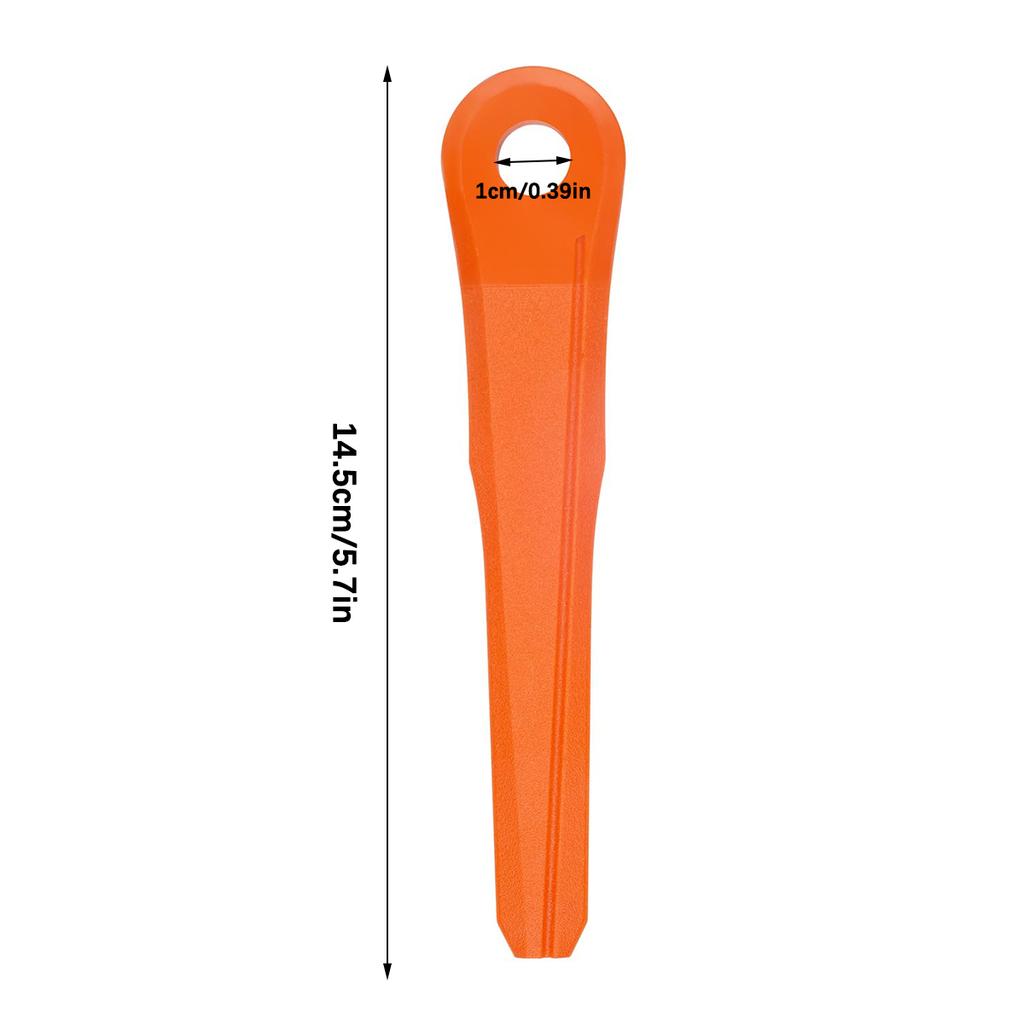 20 шт. Пластиковые сменные лезвия Разноцветные пластиковые лезвия для газонокосилки Для Polycut 6-2, 28-2, 48-2, 6-3, 7-3, 27-3, 47-3, Заменяет