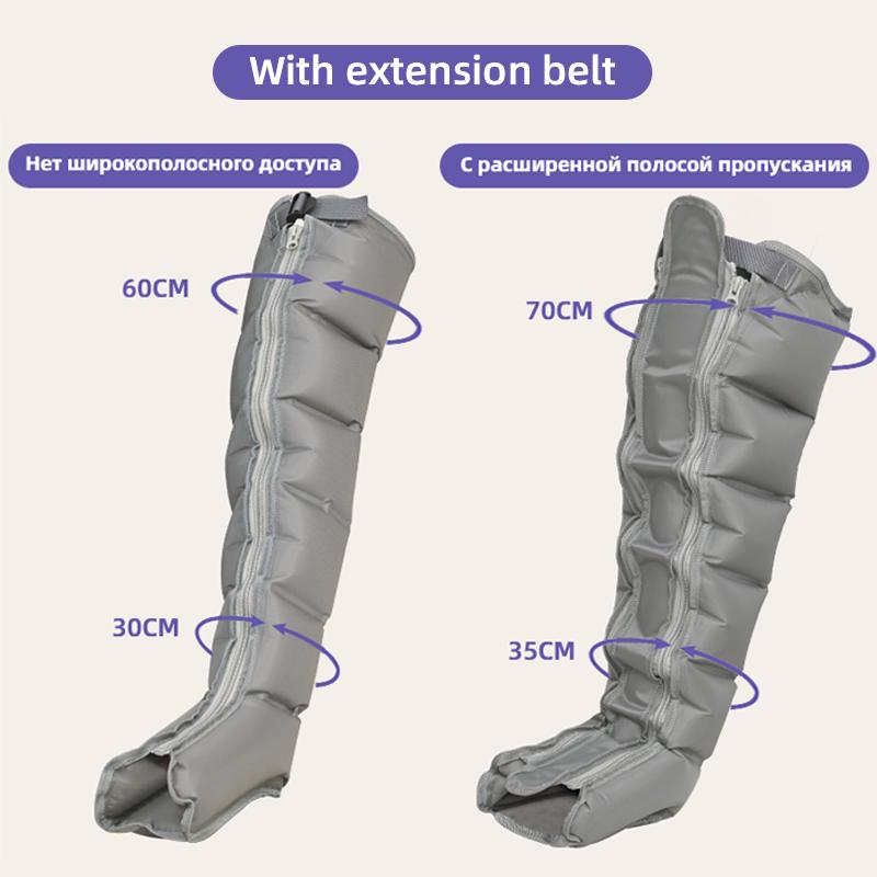 Новый модернизированный электрический массажер для тела с 6 полостями, воздушный компрессионный массажер для рук, талии, ног, ступней, способствующий циркуляции крови, облегчающий боль