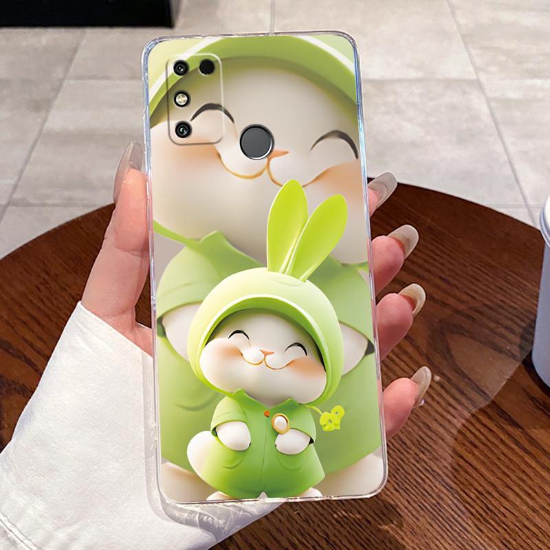 Casing For Honor 9A MOA-LX9N Case Aesthetic Luxury Cute Cool Boys Girls Pattern Transparent Soft Silicone Back Cover Phone Case