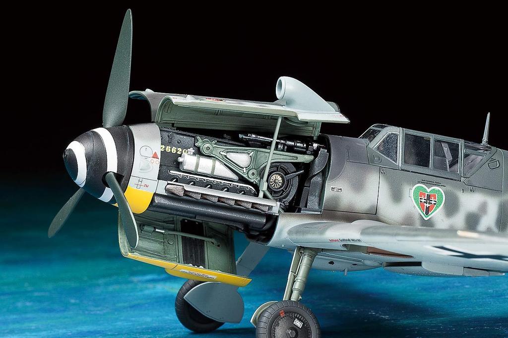 Tamiya Masterpiece Series Luftwaffe Messerschmitt Bf109 Plastic Model 61117 1/48 No.117 G-6