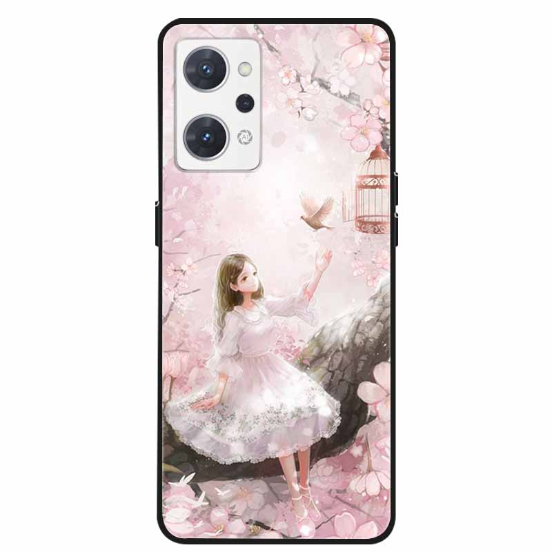 Для Oppo Reno 7A 9A Чехол Накладка на телефон Мягкий силикон Ударопрочный ТПУ Funda На Для Oppo Reno9 A 5G Защитный Capa Reno7 A / Reno9A